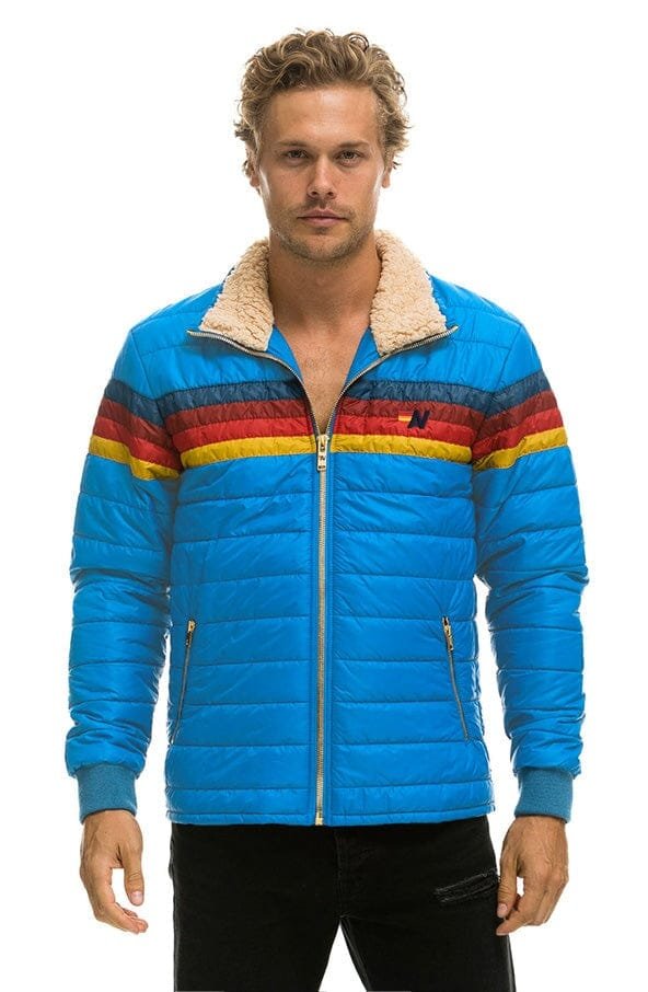 4 STRIPE JACKET  -  BLUE CINA