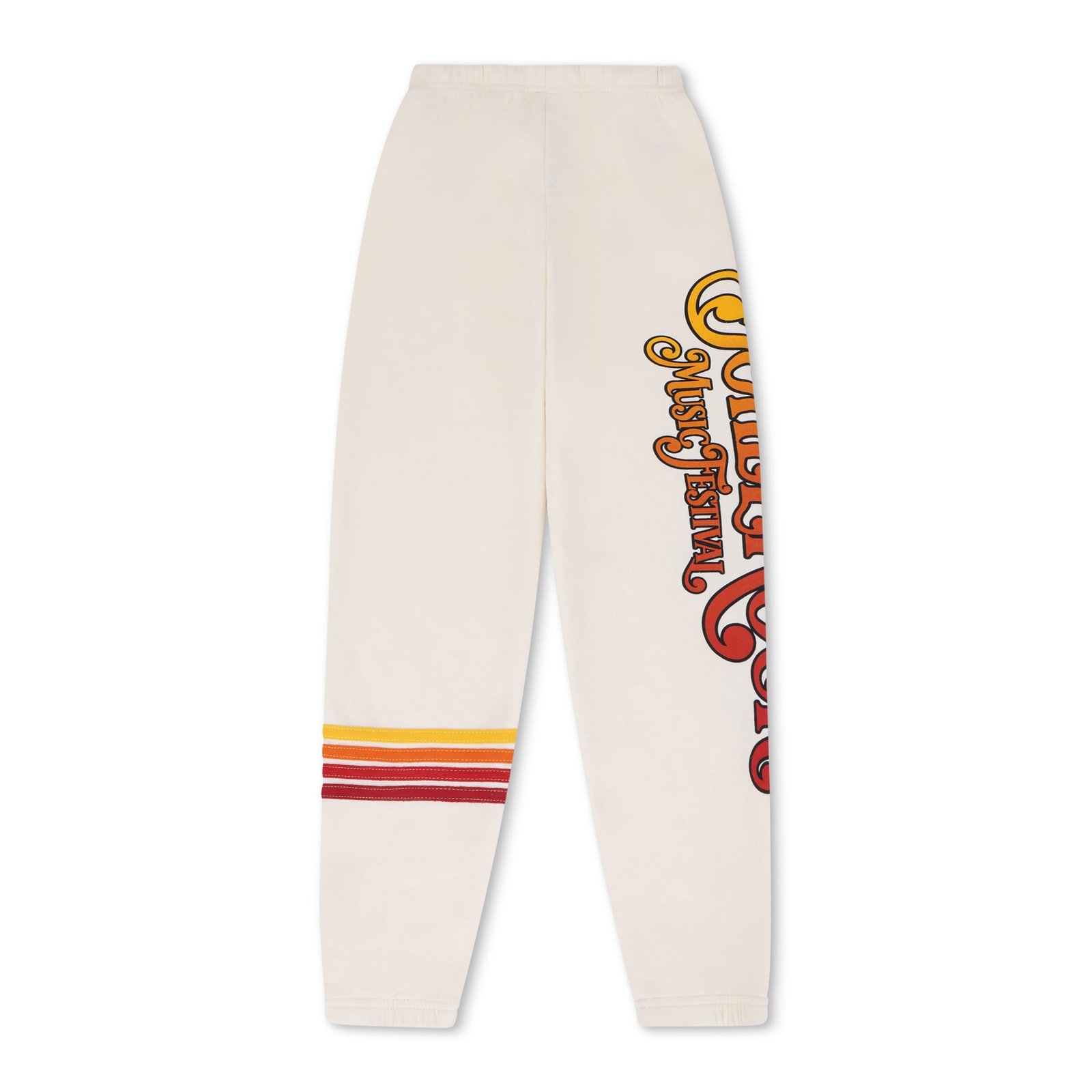 BOTTLEROCK 2026 RUGBY STITCH SWEATPANTS - VINTAGE WHITE - Image 7