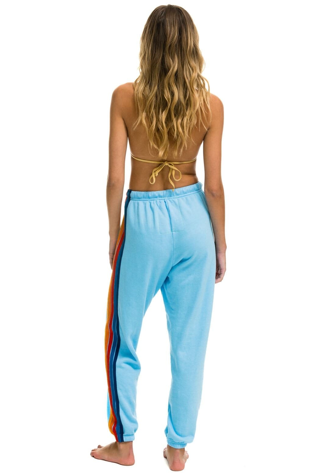 5 STRIPE SWEATPANTS - SKY 2 - 图片 3