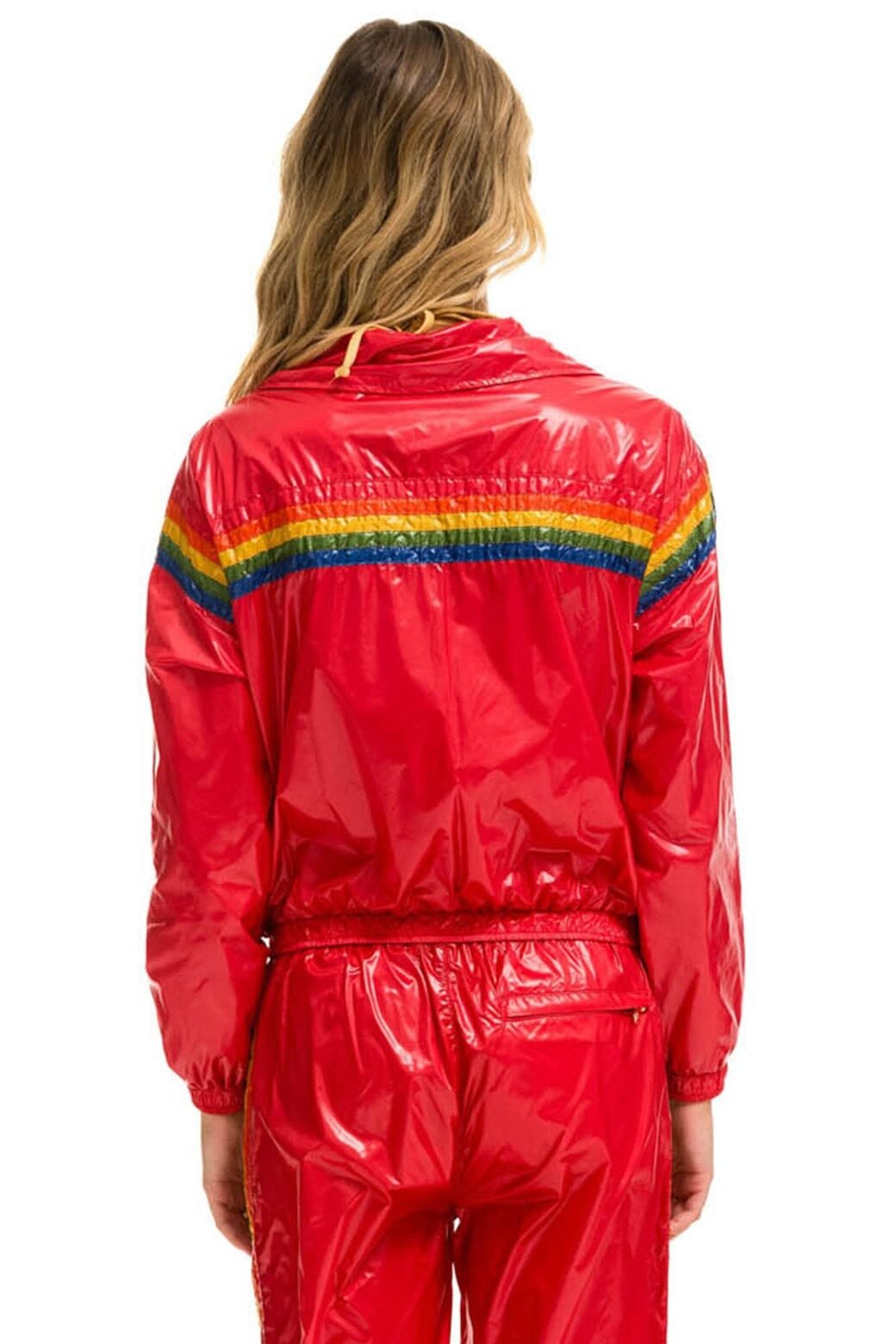 5 STRIPE - WINDBREAKER CHERRY GLOSSY - 图片 3