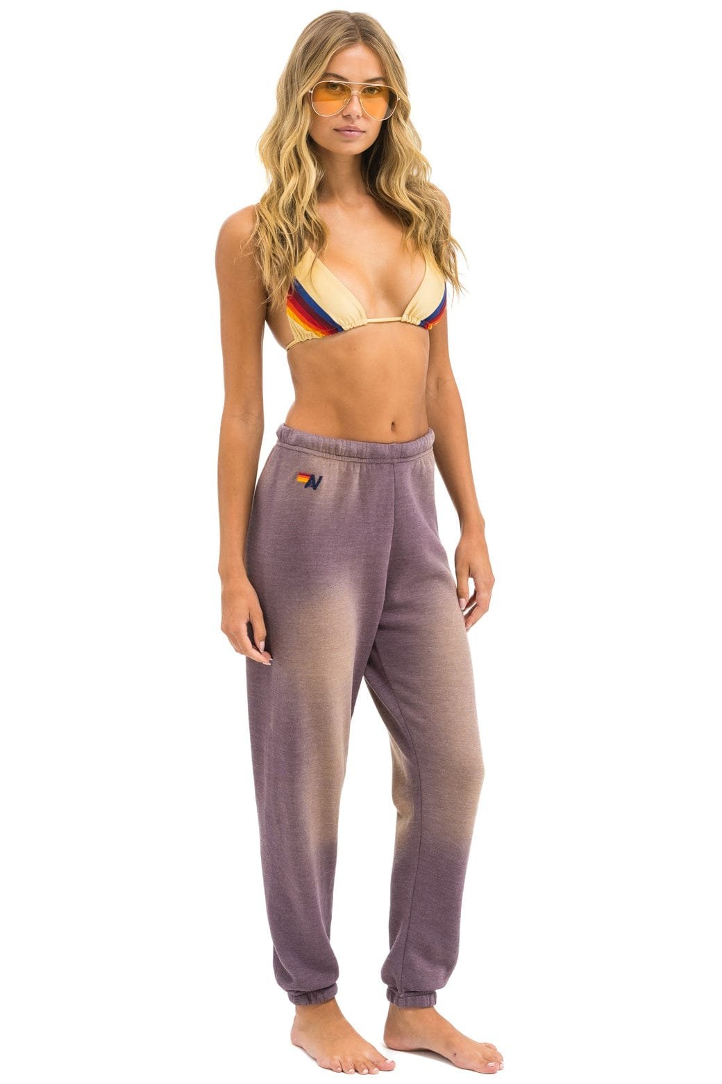 Alternative view of BOLT STITCH SWEATPANTS - FADED MOCHA
