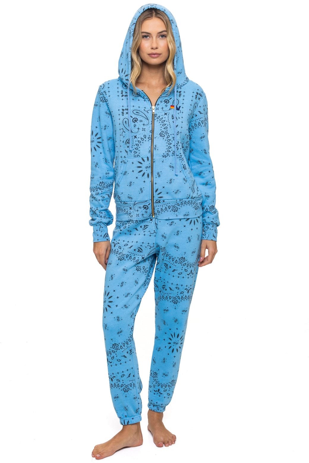 BANDANA SWEATPANTS - SKY - 图片 4