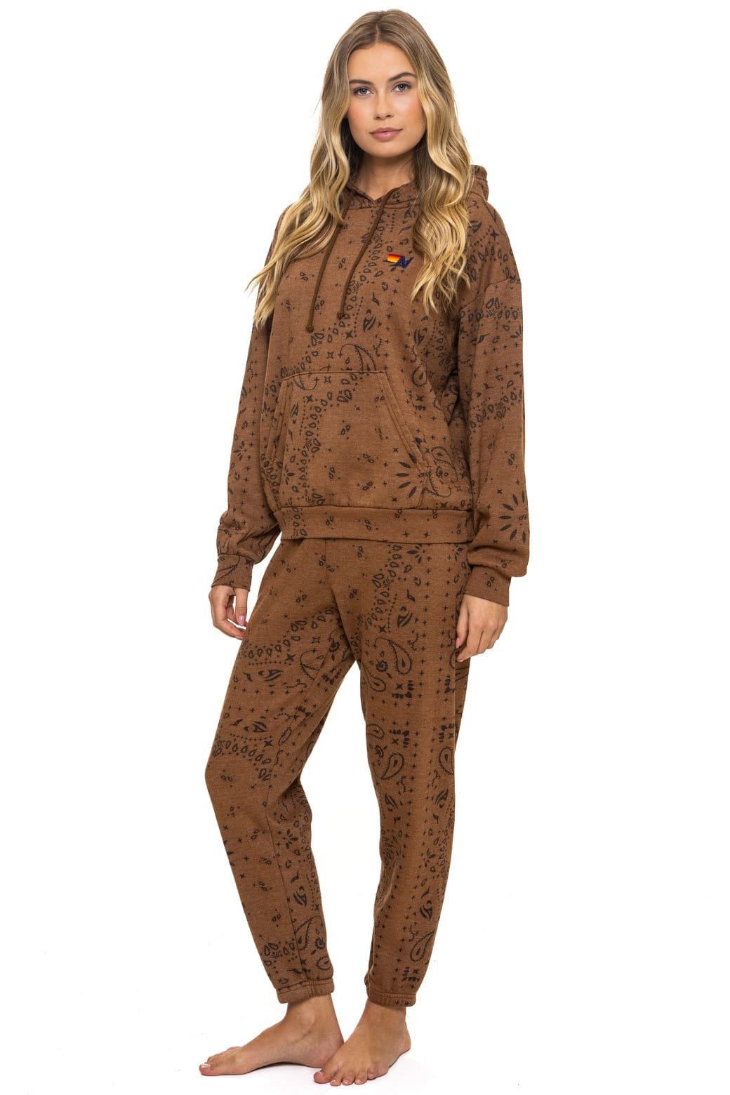 BANDANA SWEATPANTS - CINNAMON - 图片 4