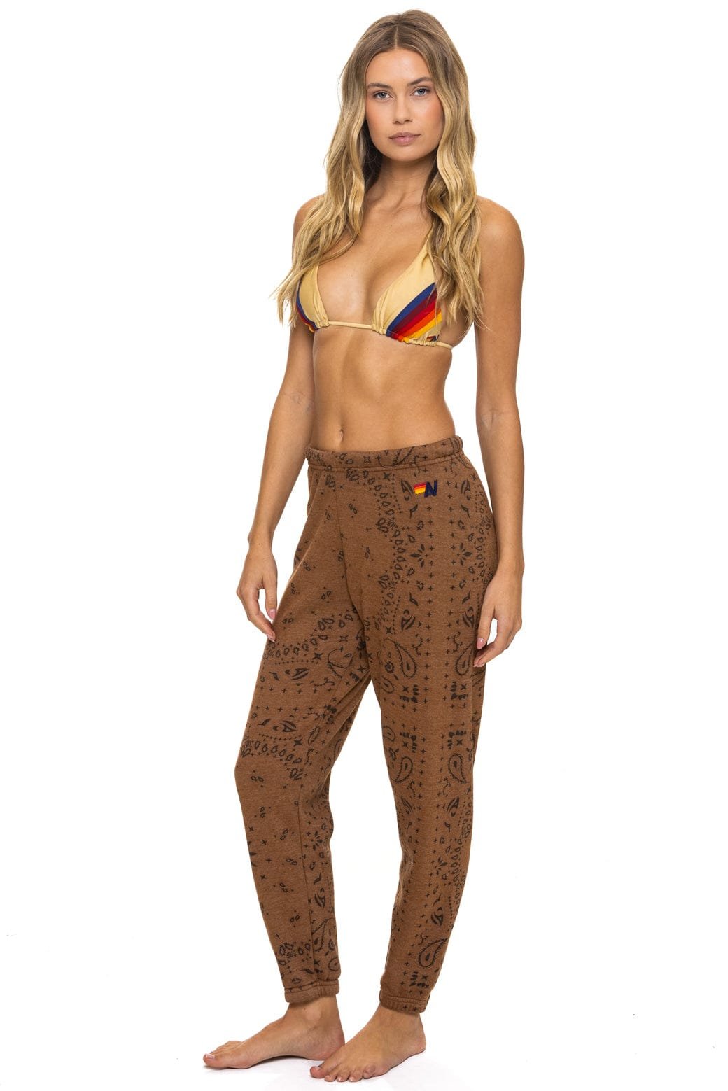 BANDANA SWEATPANTS - CINNAMON - 图片 3