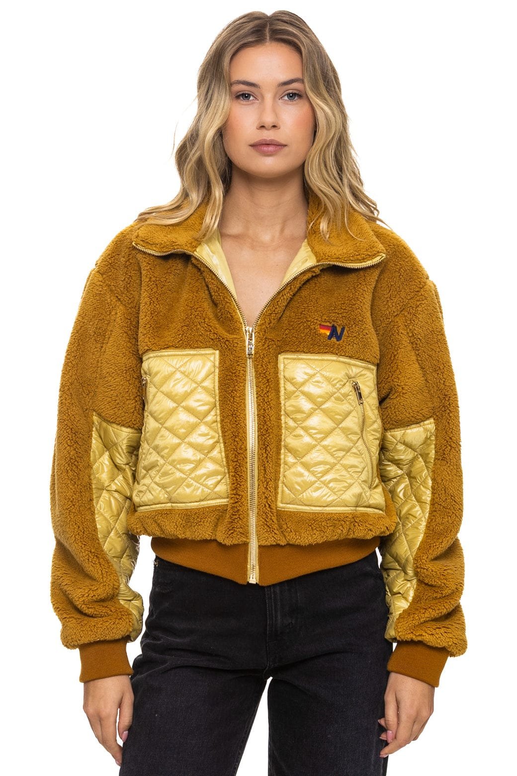 TEDDY FULL ZIP JACKET - HONEY - Image 6