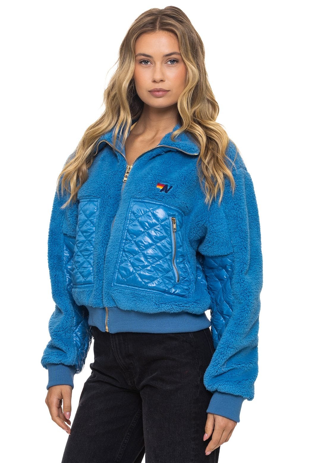 TEDDY FULL ZIP JACKET - OCEAN - Image 3