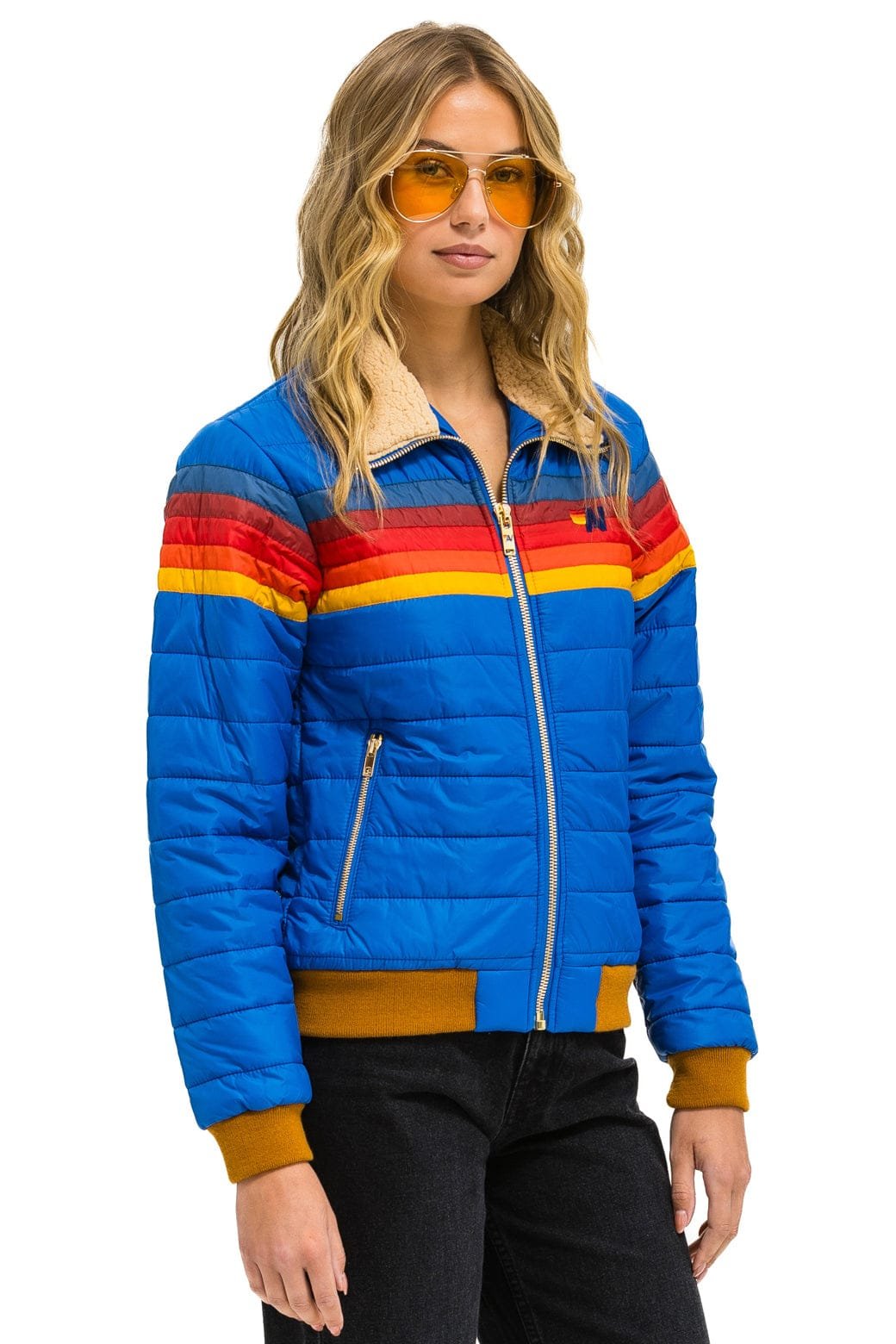 5 STRIPE JACKET - SNORKEL BLUE - 图片 3