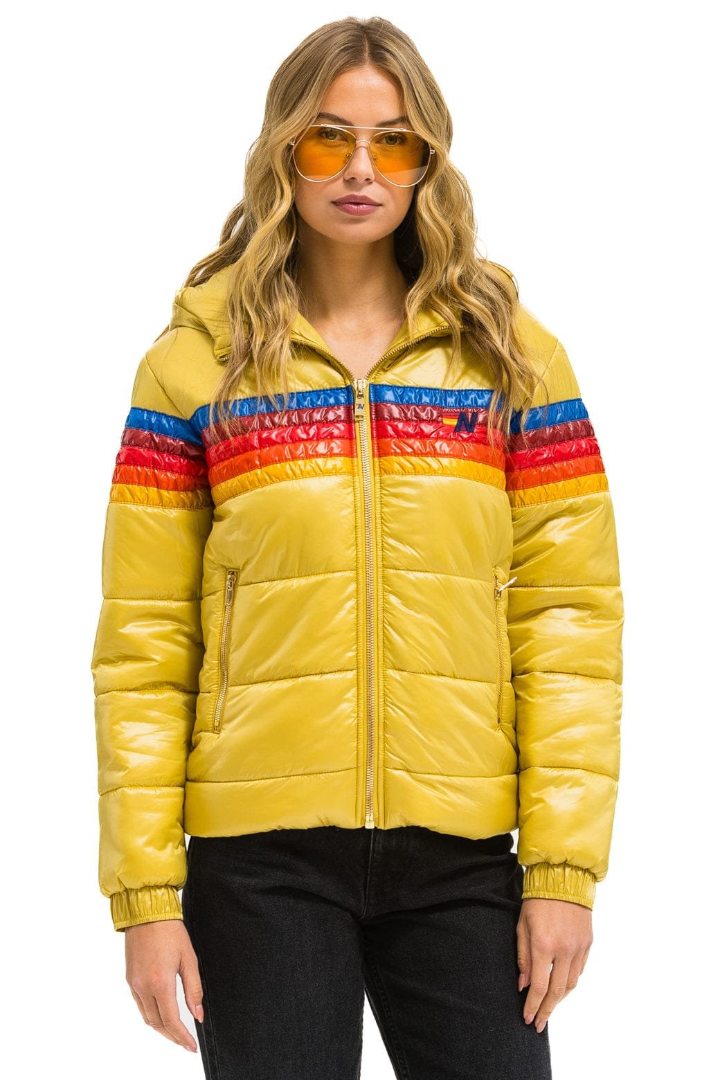 Alternative view of 5 STRIPE TREKKER JACKET - GLOSSY KHAKI