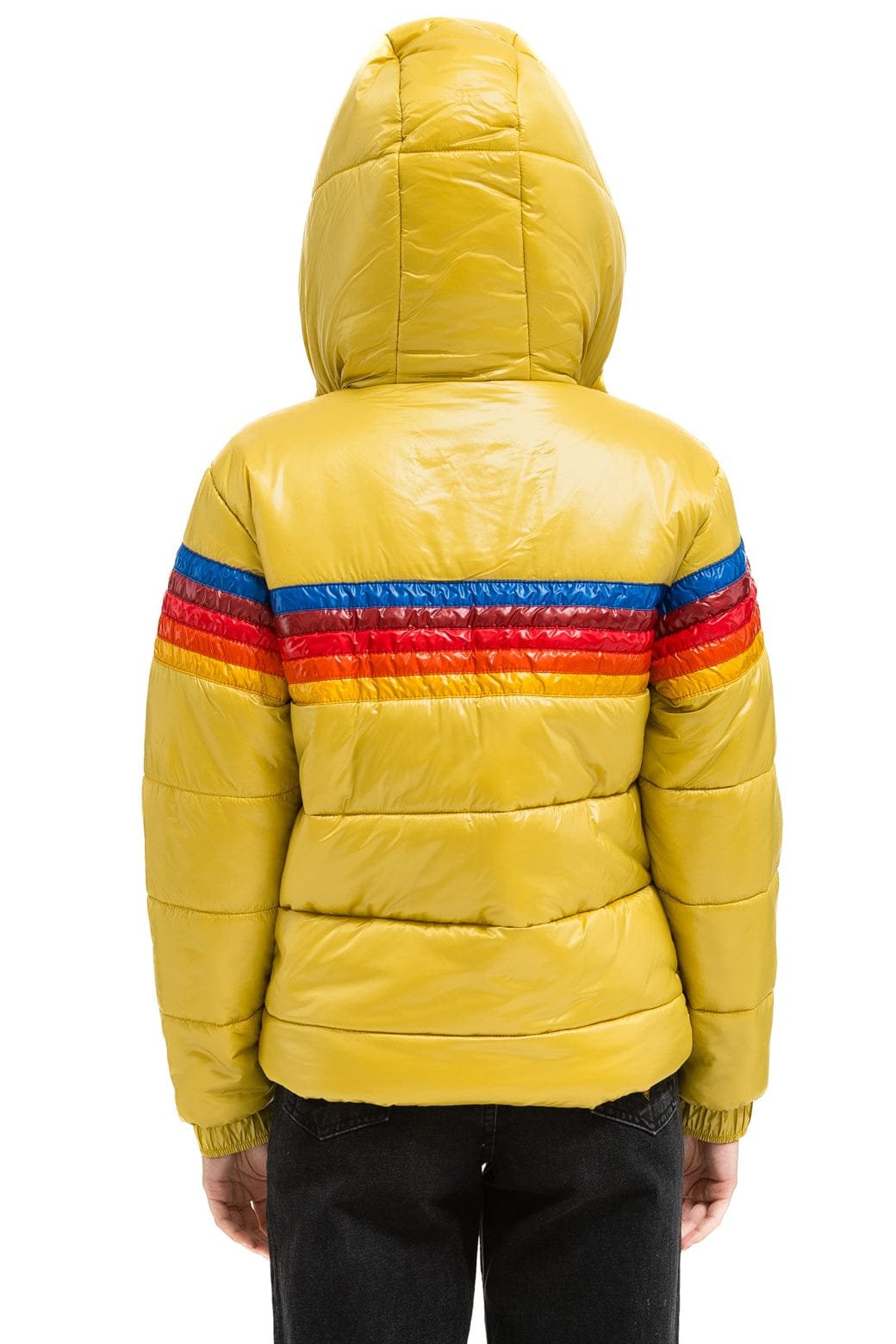 5 STRIPE TREKKER JACKET - GLOSSY KHAKI - 图片 5
