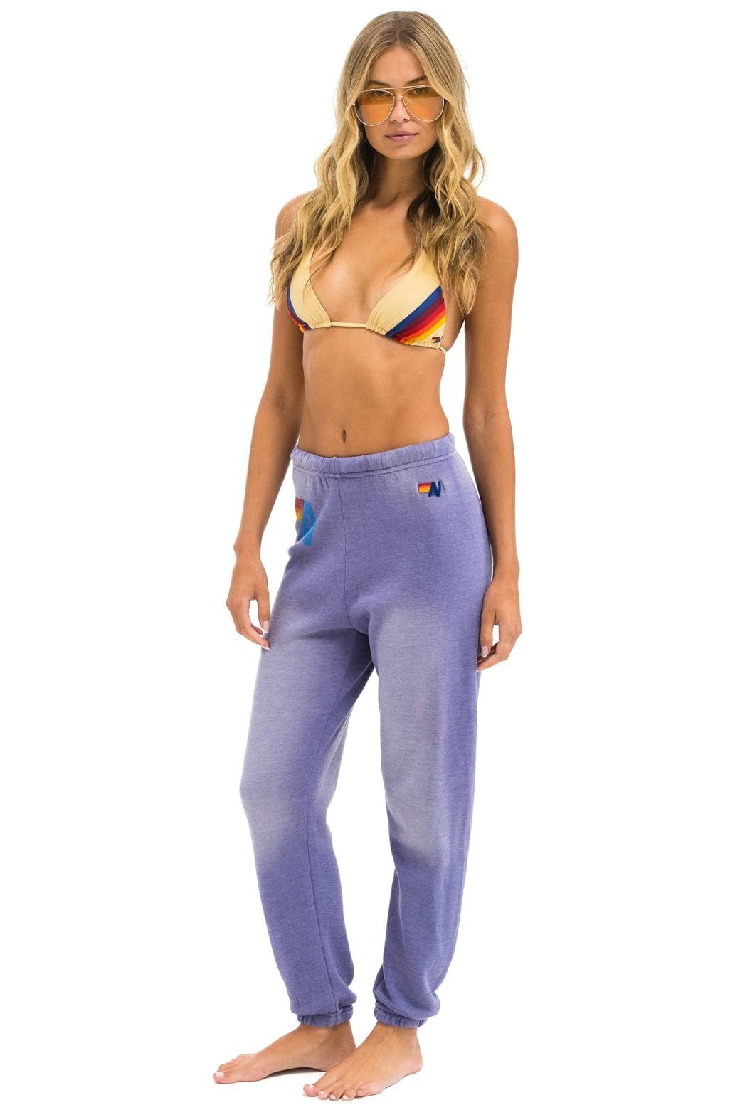 VINTAGE LOGO SWEATPANTS - FADED GRAPE - 图片 4