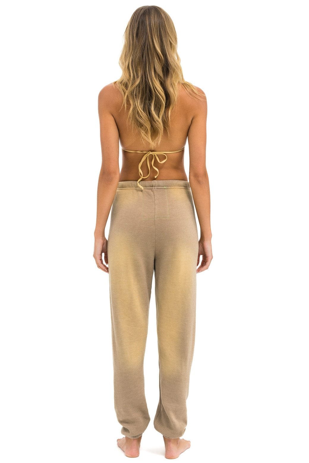 VINTAGE LOGO SWEATPANTS - FADED TAN - Image 3