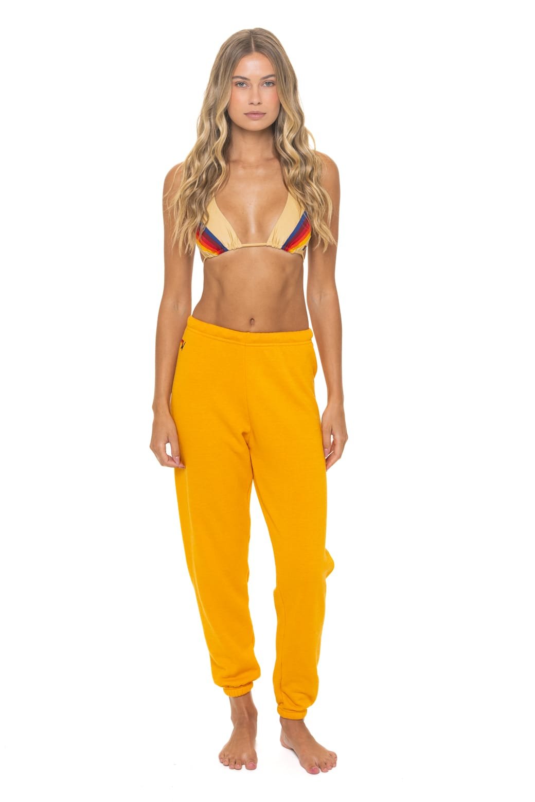 BOLT FADE SWEATPANTS - VINTAGE GOLD // RED // YELLOW - 图片 3