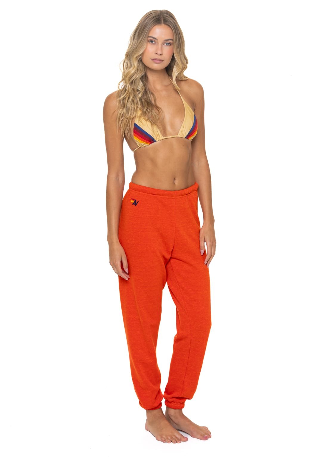 BOLT FADE SWEATPANTS - VINTAGE ORANGE // RED // YELLOW - 图片 4