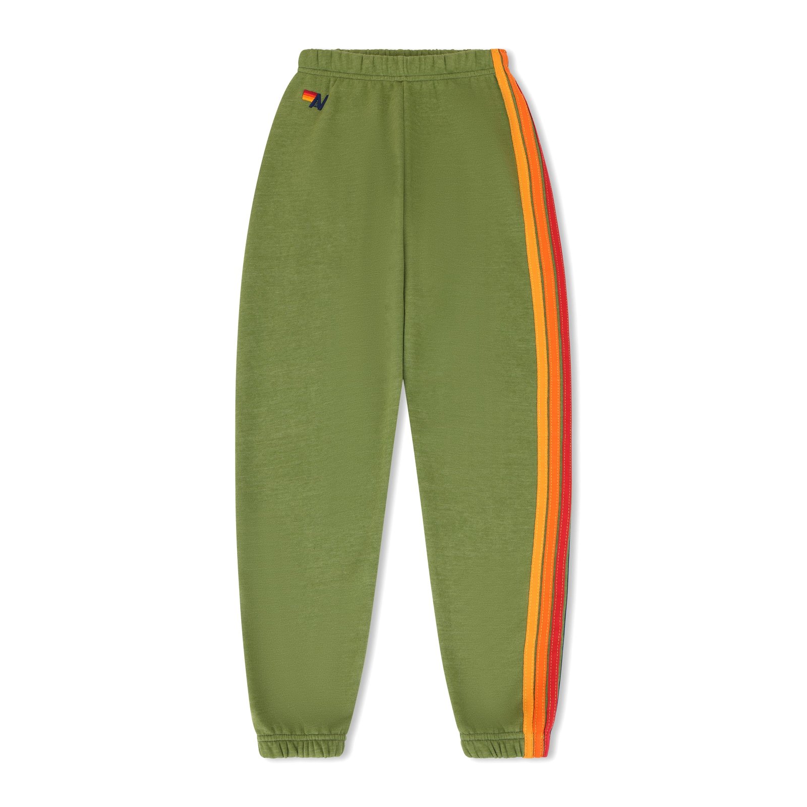 5 STRIPE SWEATPANTS - JUNGLE GREEN - 图片 4