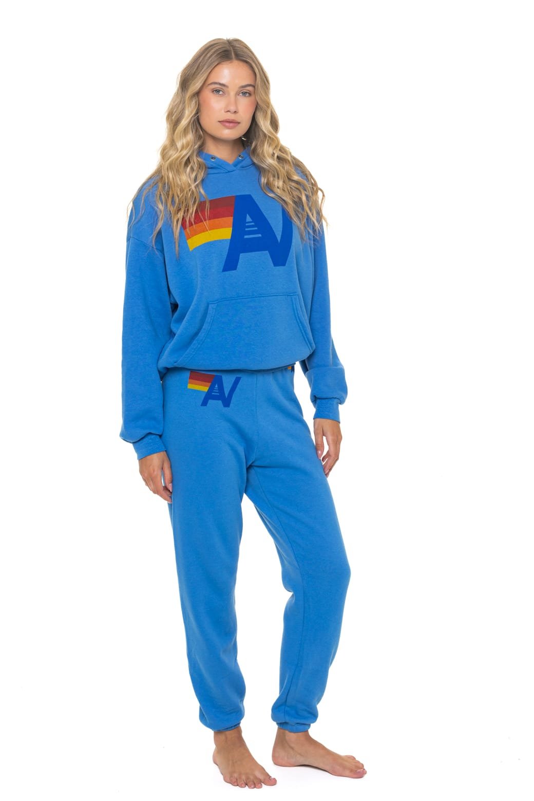 LOGO SWEATPANTS - COBALT - 图片 5