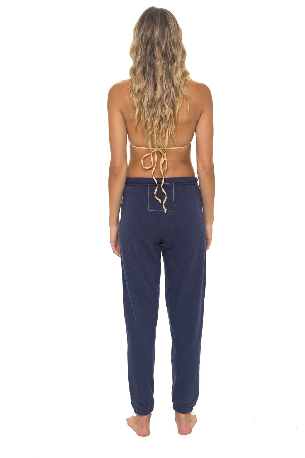 LOGO SWEATPANTS - NAVY - Image 4