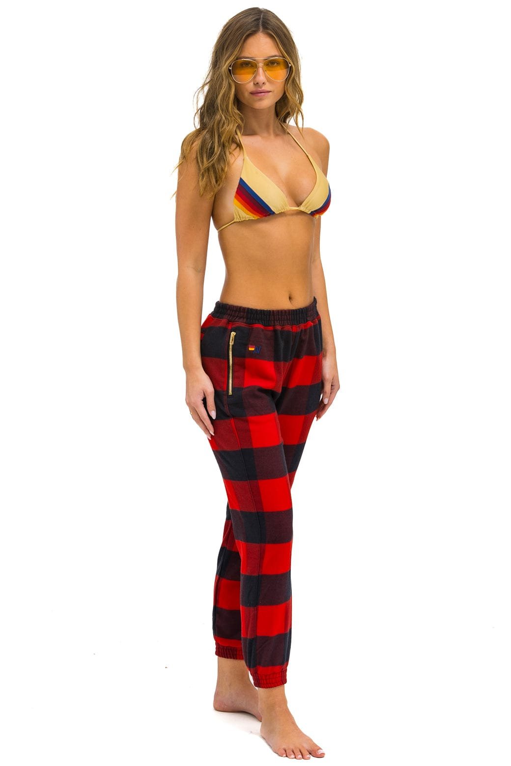 Alternative view of PLAID LODGE PANT - BUFFALO PLAID