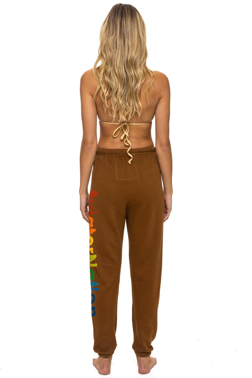 AVIATOR NATION SWEATPANTS - CINNAMON - 图片 3