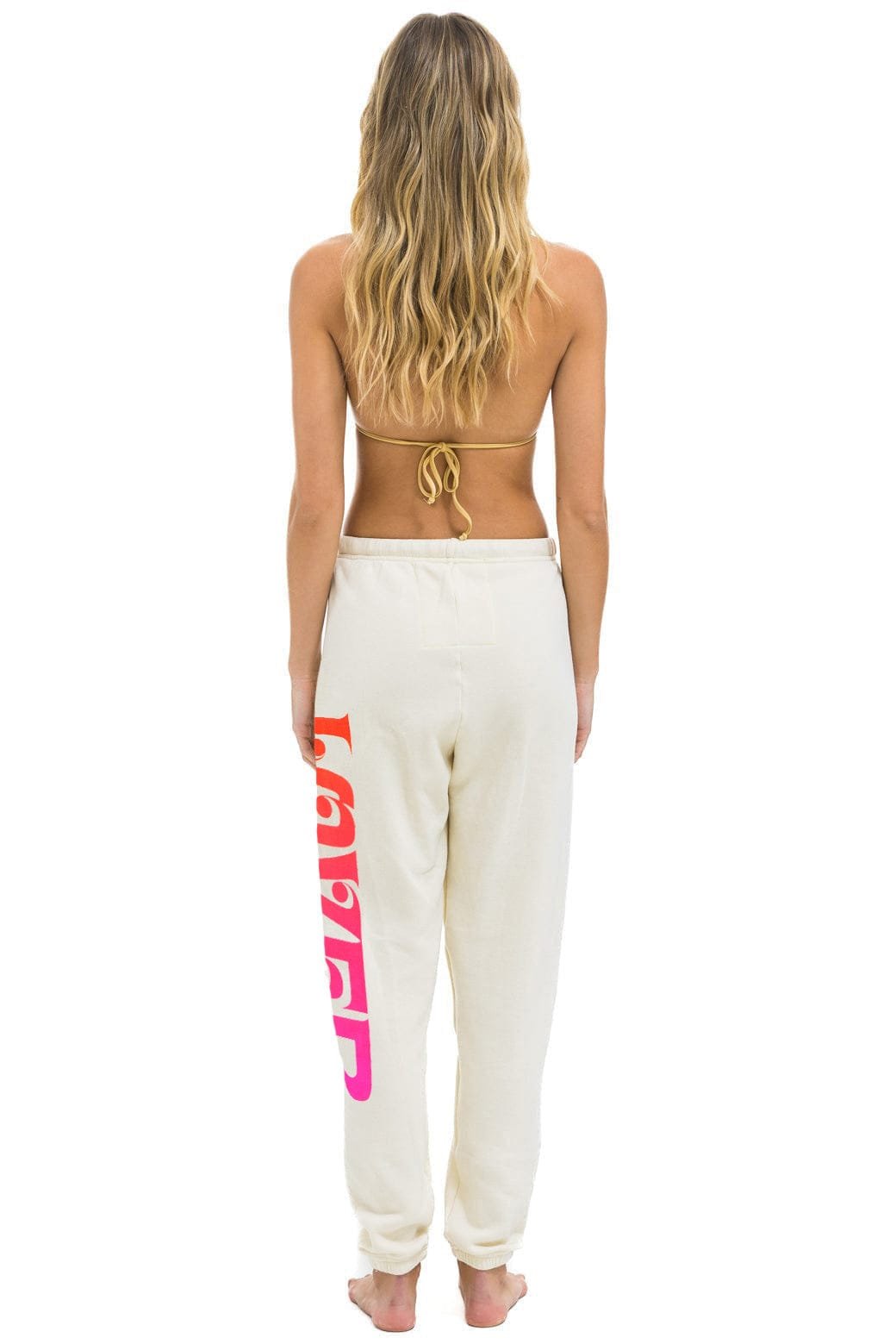 LOVER SWEATPANTS - VINTAGE WHITE - 图片 3