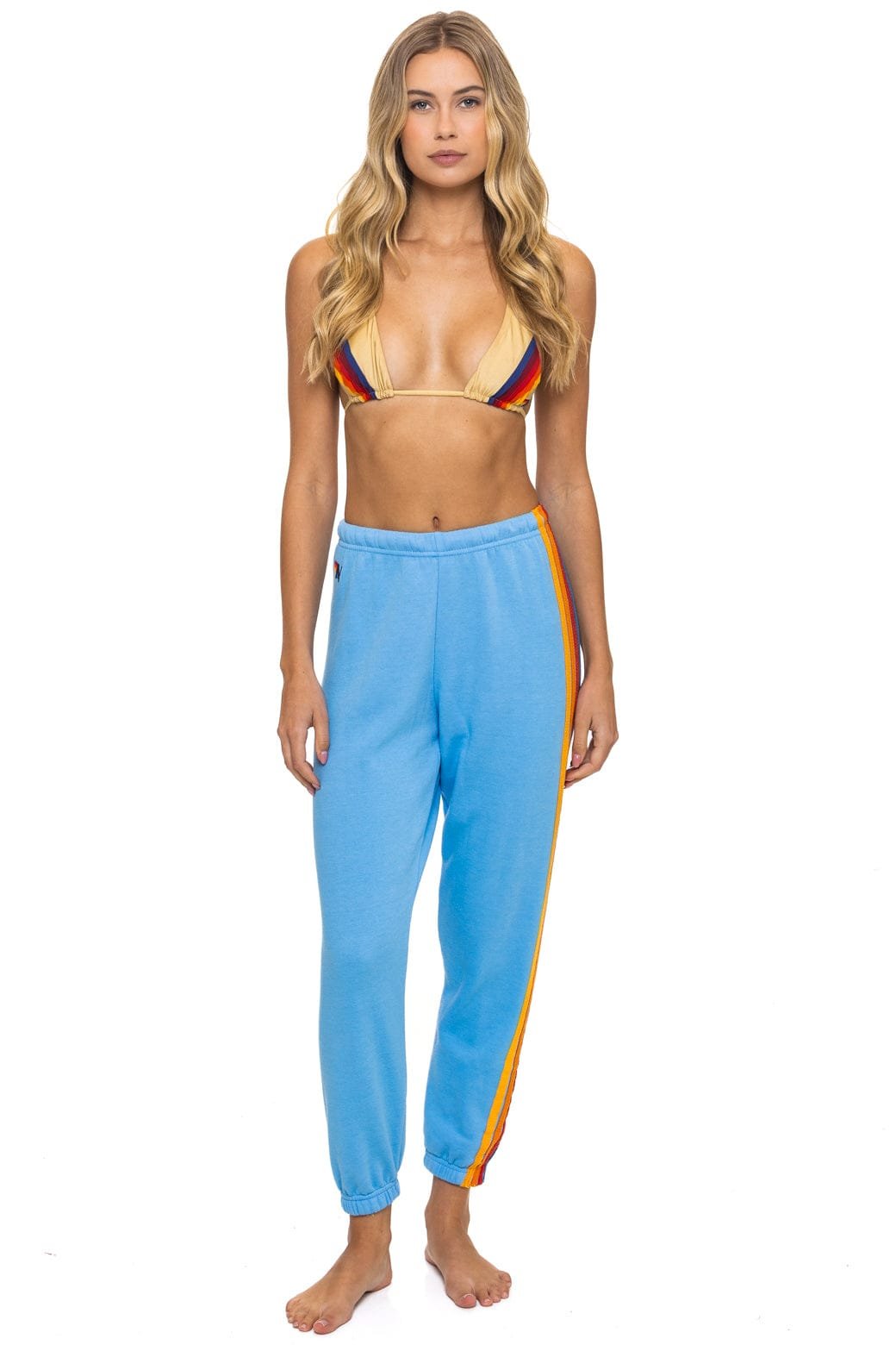 Alternative view of 5 STRIPE SWEATPANTS - SKY
