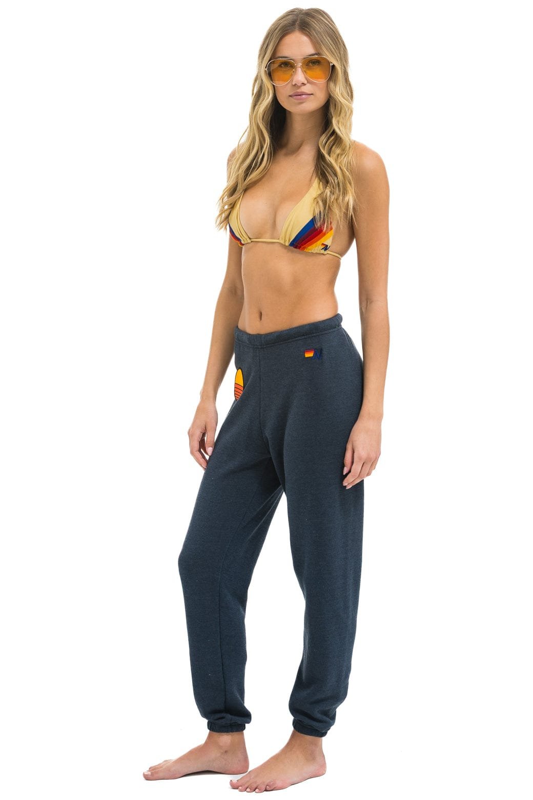 SUNSET PATCH SWEATPANTS - CHARCOAL - 图片 3