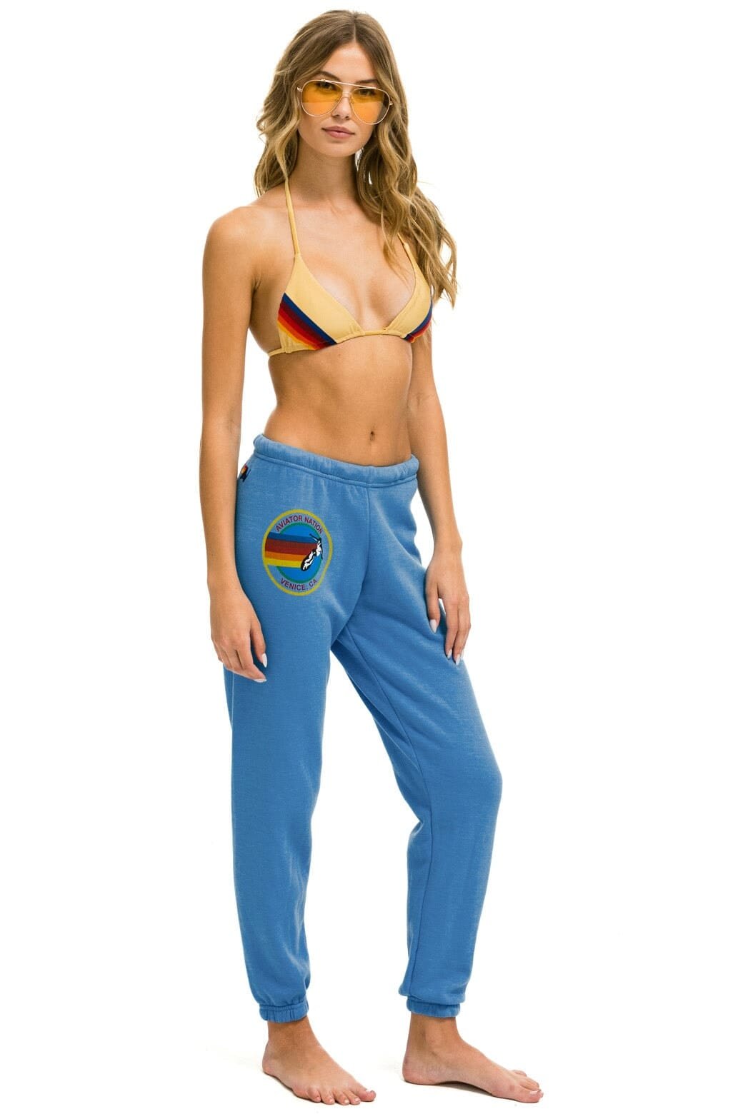 AVIATOR NATION VENICE SWEATPANTS - COBALT - Image 3
