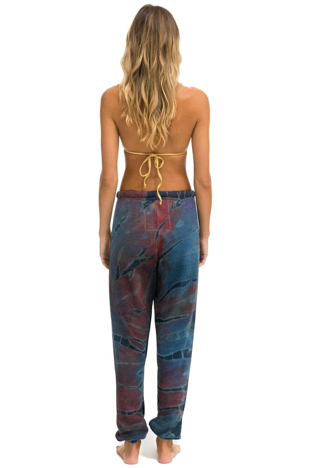 Alternative view of HAND DYED SWEATPANTS - TIE DYE MULTI