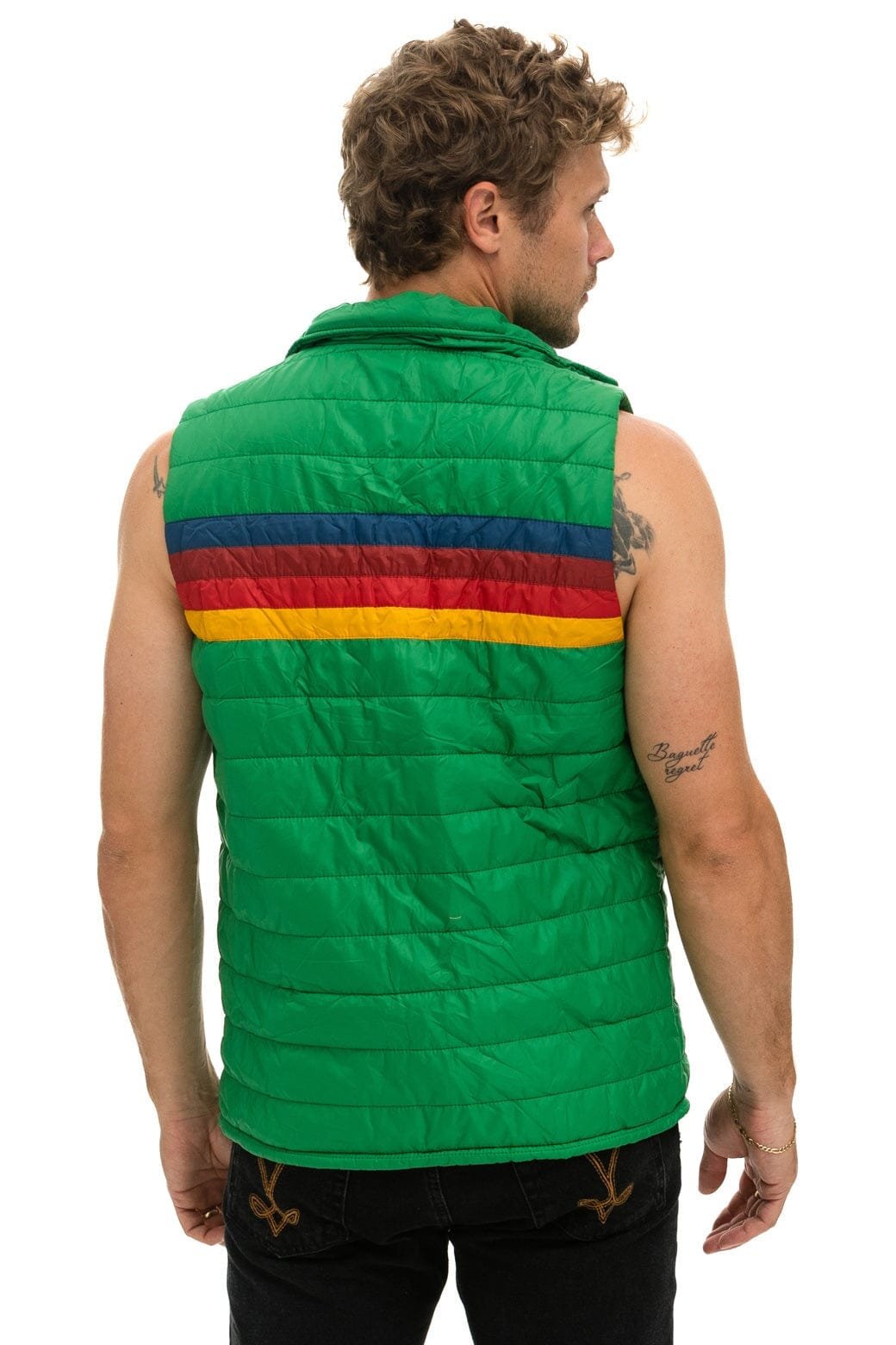 MEN'S 4 STRIPE VEST - AMAZON - 图片 4