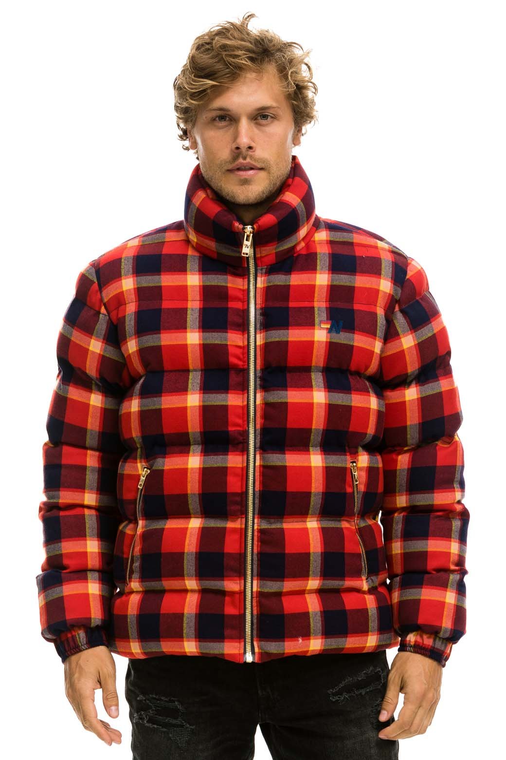 Alternative view of UNISEX PLAID TRAVELER JACKET - RUGBY PLAID