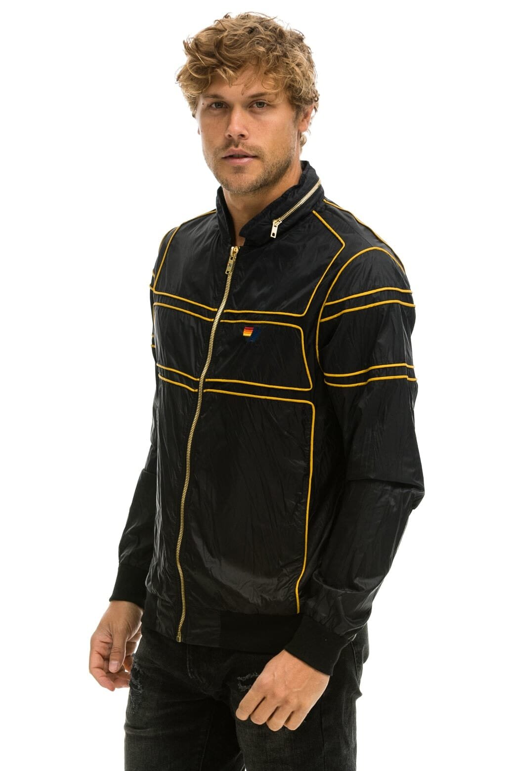 Alternative view of RACER JACKET - BLACK