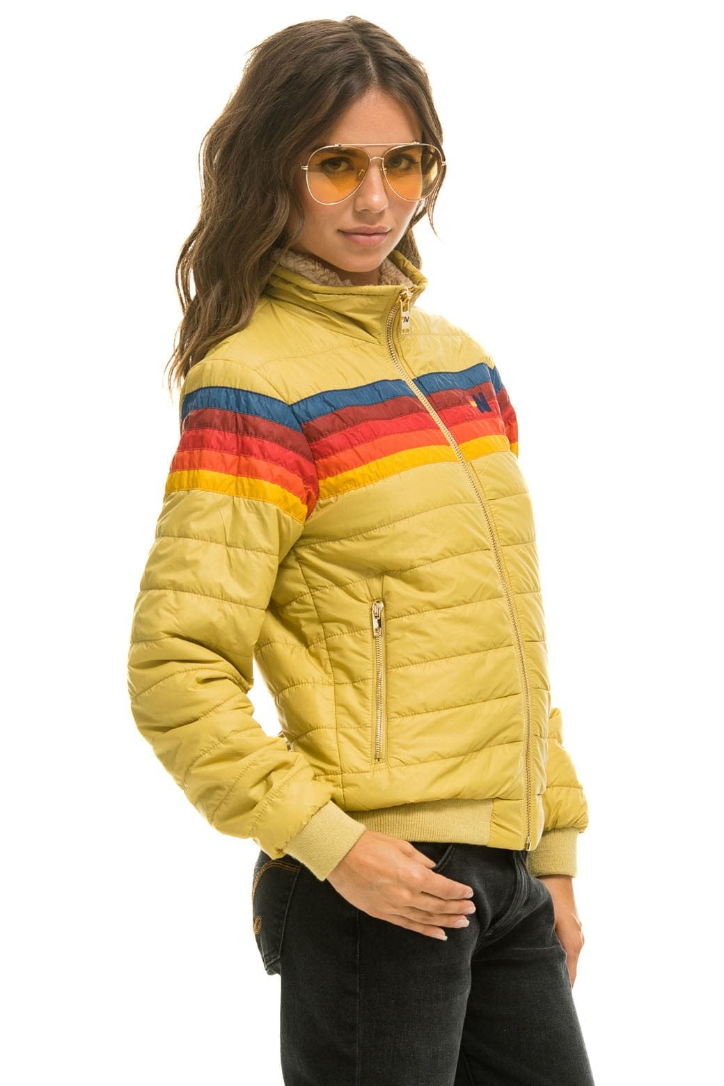 Alternative view of 5 STRIPE JACKET -  KHAKI