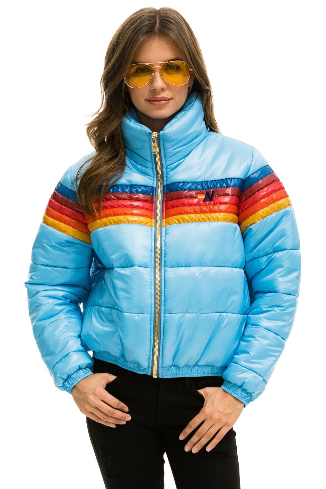 5 STRIPE APRES JACKET - GLOSSY SKY - 图片 5