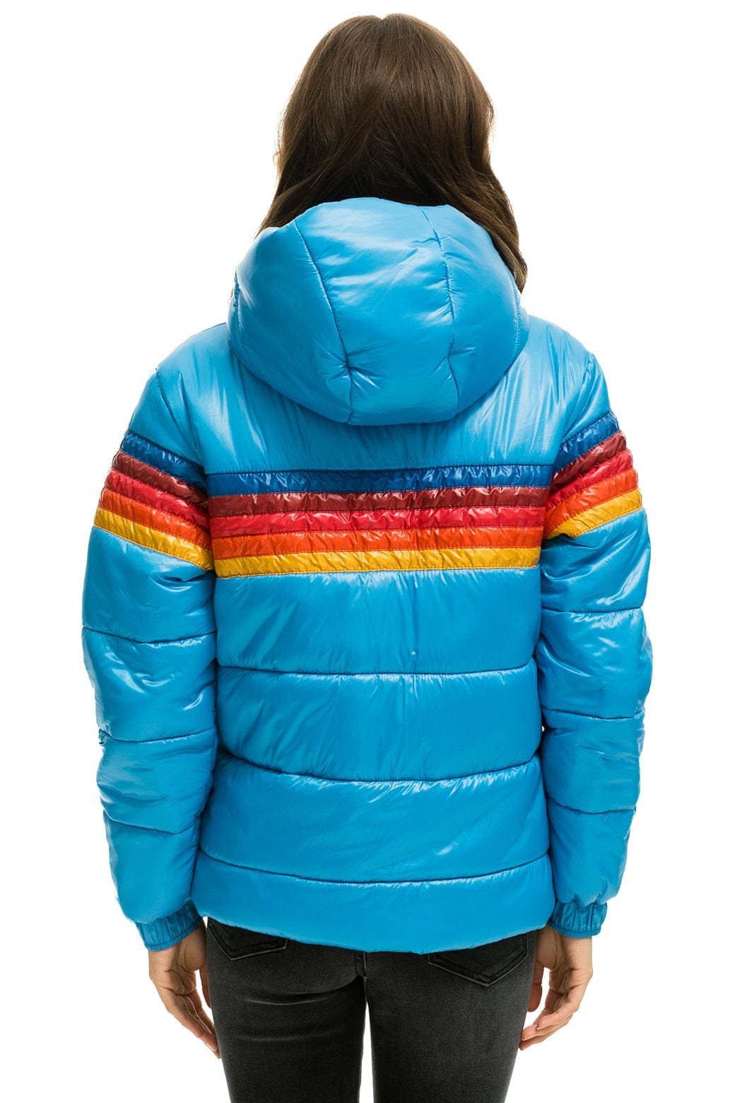 5 STRIPE TREKKER JACKET - GLOSSY OCEAN - 图片 6