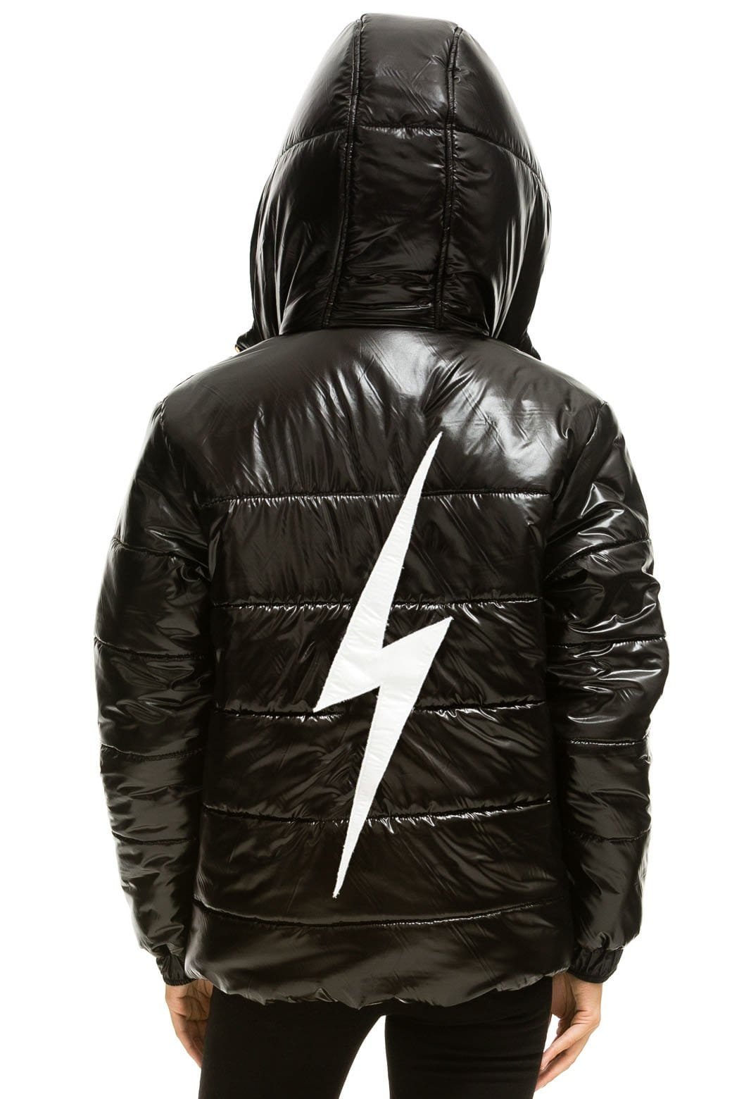 Alternative view of BOLT LUXE TREKKER JACKET - GLOSSY BLACK
