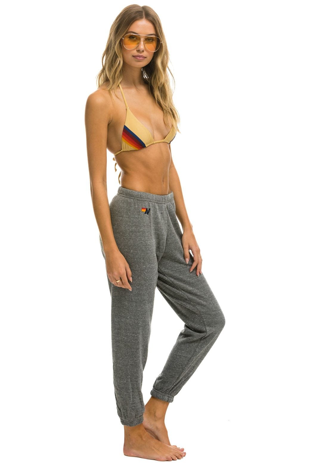 BOLT SWEATPANTS - HEATHER GREY - 图片 3