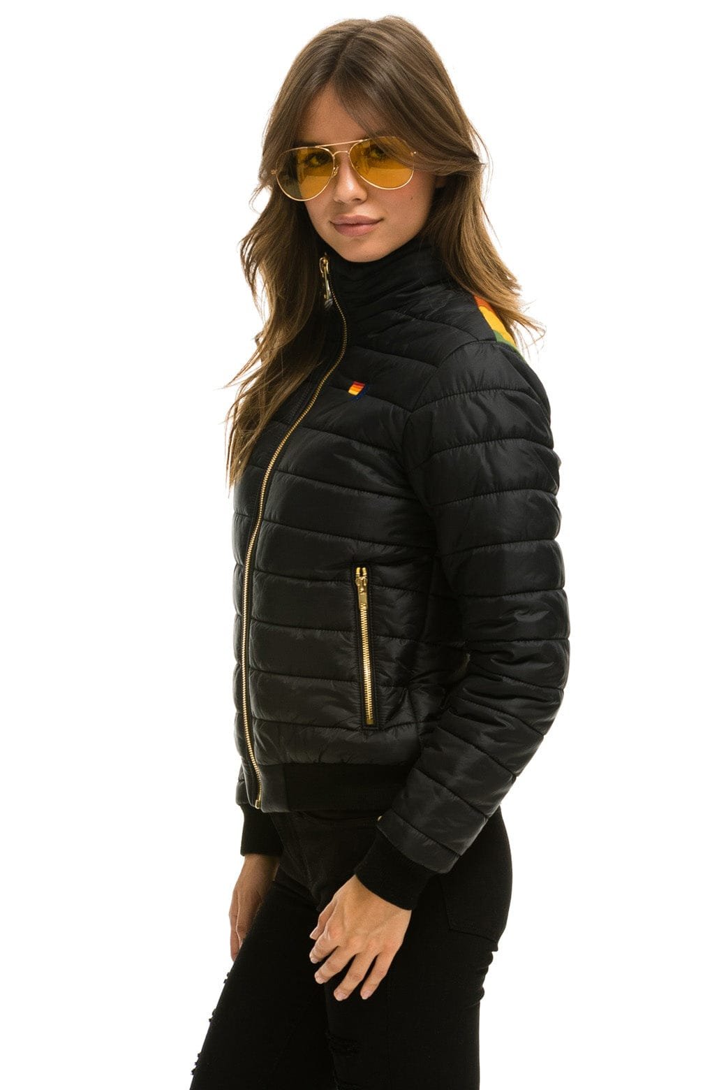SUNBURST JACKET - GLOSSY BLACK - 图片 4